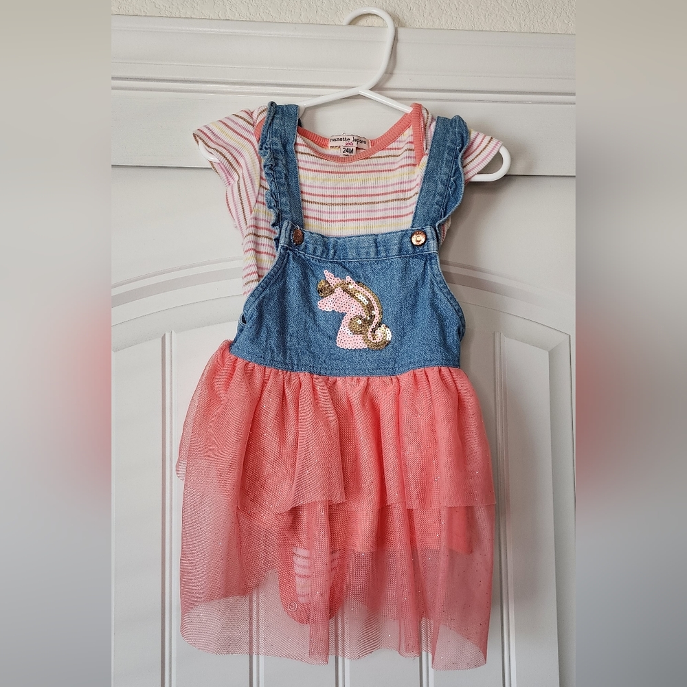 Nanette Lepore 2 piece Toddler Dress